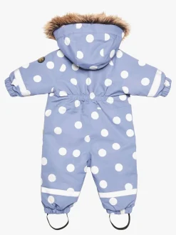Petite Chérie Atelier Amour Babyflyverdragt, Dots Country Blue