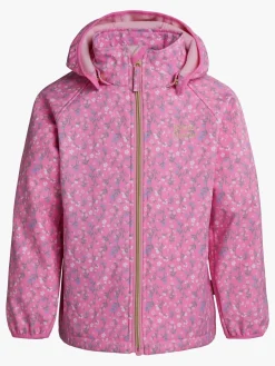 Petite Chérie Atelier Jade Softshelljakke, Pink Flowers