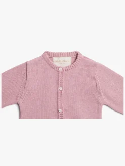 Petite Chérie Atelier Margit Babytrøje, Light Pink/Dusty Pink