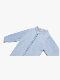 Petite Chérie Atelier Margit Babytrøje, Light Blue/Dusty Blue