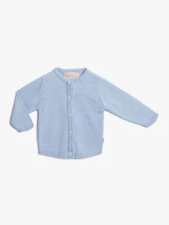 Petite Chérie Atelier Margit Babytrøje, Light Blue/Dusty Blue