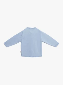 Petite Chérie Atelier Margit Babytrøje, Light Blue/Dusty Blue