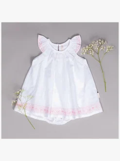 Petite Chérie Atelier Vere Kjole, White/Pink