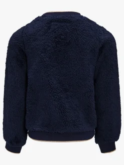 Petite Chérie Atelier Vienna Fleecetrøje, Black Iris