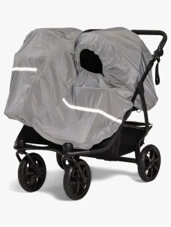 Petite Chérie Regnslag Refleks Søskendevogn, Black