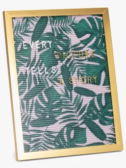 Petite Déco Bogstavstavle Garden, Lyserød