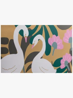 Petite Déco Tapet Swan, Guld