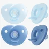 Philips Avent Curved Soothie 0-6 mdr., Blå