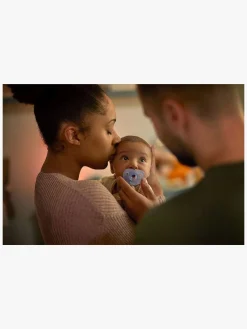 Philips Avent Curved Soothie 0-6 mdr., Blå