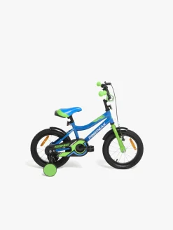 Pinepeak Cykel 14 tommer, Grøn/Blå