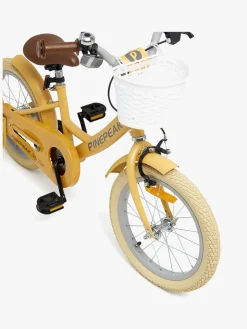 Pinepeak Retro City Børnecykel 16 Tommer, Gul
