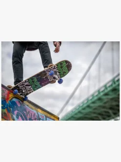 Pinepeak Skateboard, Blå/Grøn