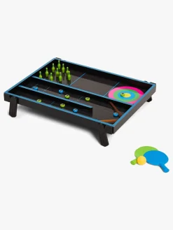 Pinepeak Spillebord 4-i-1, Neon/Sort