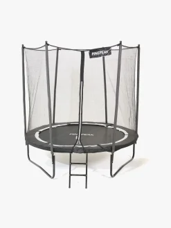 Pinepeak Trampolin inkl. Sikkerhedsnet 244 cm, Sort