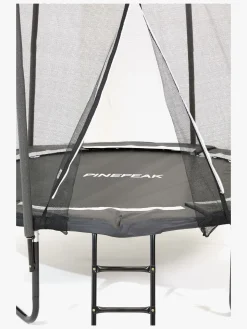 Pinepeak Trampolin inkl. Sikkerhedsnet 244 cm, Sort