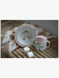 Pippi Langstrømpe Cirkus Spisesæt, Pink