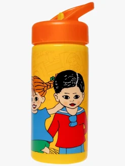 Pippi Langstrømpe Drikkedunk 410 ml, Gul