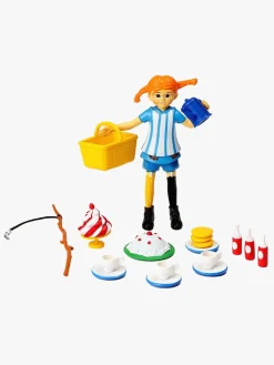 Pippi Langstrømpe Figur med Tilbehør