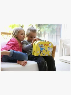 Pippi Langstrømpe Kuffert 25 cm, Gul