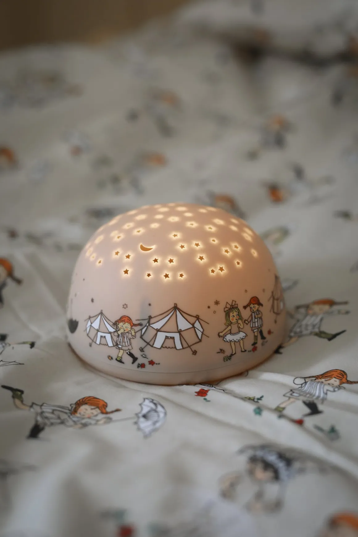 Pippi Langstrømpe Natlampe