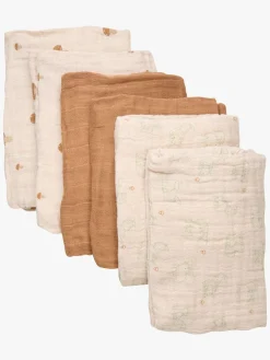 Pippi Musselin Tæpper 6-Pak, Almond