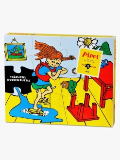 Pippi Træpuslespil 12 Brikker