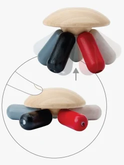 Plan Toys Flexi Jellyfish Motorisk Legetøj, High Contrast