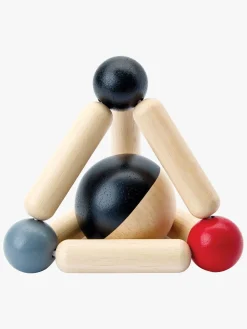 Plan Toys Triangle Clutching Motorisk Legetøj, High Contrast