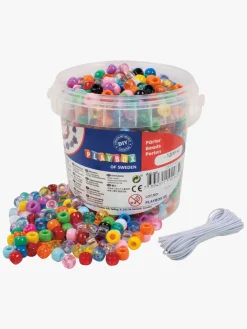 Playbox Kongoperler i Spand 1200 Stk.
