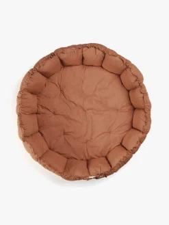 Play&Go Organic Bloom Legetæppe, Tawny Brown