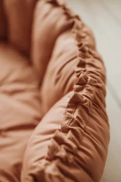 Play&Go Organic Bloom Legetæppe, Tawny Brown