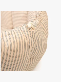 Play&Go Organic Bloom Legetæppe, Stripes Blue