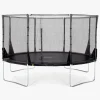 Plum 14ft Space Zone II Telescopic Trampolin inkl. Beskyttelsesnet 426 cm