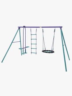 Plum Metal Multiplay Gyngesæt, Lilla/Teal