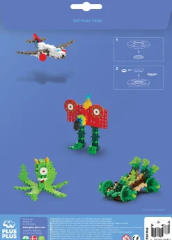 Plus-Plus Red and Yellow Tilbehørspakke 30 Dele