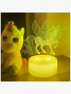 Powerpal 3D-Natlampe, Enhjørning