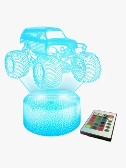 Powerpal 3D-Natlampe Monster Truck