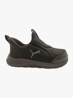 Puma Fun Racer 2 Slip On Infant Sneakers, Black/Cool Dark Gray