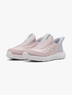 Puma Fun Racer 2 Slip On PS Sneakers, Mauve Mist/Sea Glass/Lilac Crush