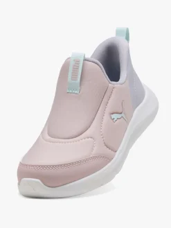 Puma Fun Racer 2 Slip On PS Sneakers, Mauve Mist/Sea Glass/Lilac Crush