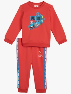Puma Hot Wheels Minicats  2-delt Sæt, Rød
