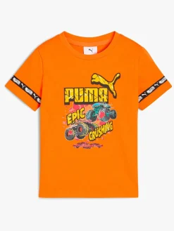 Puma Hot Wheels T-shirt, Orange Glo