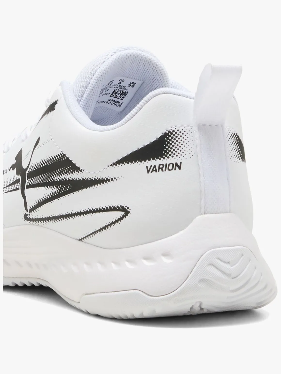 Puma Varion II Jr Træningssko, White/Black