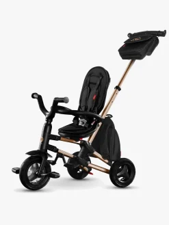 QPlay Nova Golden 6-i-1 Sammenklappelig Trehjulet Cykel, Sort