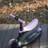 QPlay Sema Evo 5-in-1 Trehjulet Løbehjul, Violet