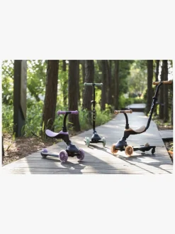 QPlay Sema Evo 5-in-1 Trehjulet Løbehjul, Violet