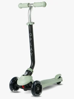 QPlay Sema Pro 5-in-1 Trehjulet Løbehjul, Grøn