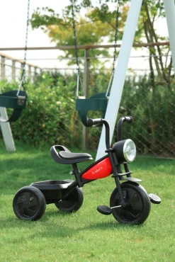 QPlay Triduro Basic Trehjulet Cykel, Rød