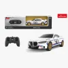 Rastar BMW 3.0 CSL Fjernstyret Bil 1:24, Hvid