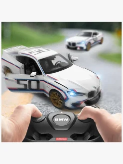 Rastar BMW 3.0 CSL Fjernstyret Bil 1:14, Hvid